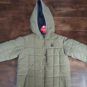 Big Kids Spyder Winter Jacket (REVERSIBLE)